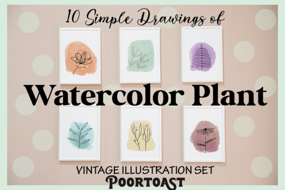 Download Watercolor Plants 10 Clipart - Premium Resources