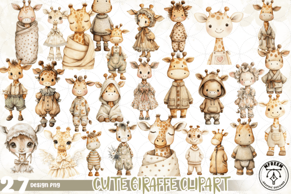 Download Cute Giraffe Clipart PNG - Cute giraffe clipart Collection