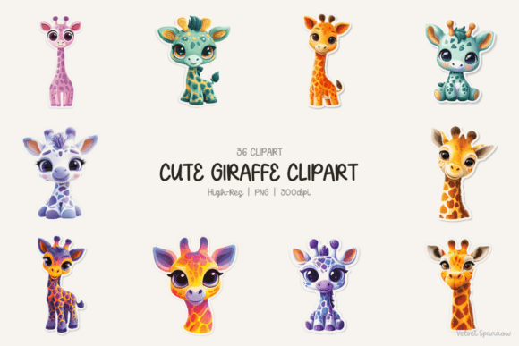 Download Cute Giraffe Clipart - Cute giraffe clipart Collection