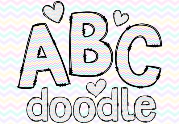 Download Sublimation Easter PNG Doodle Letters - Sublimation easter Collection